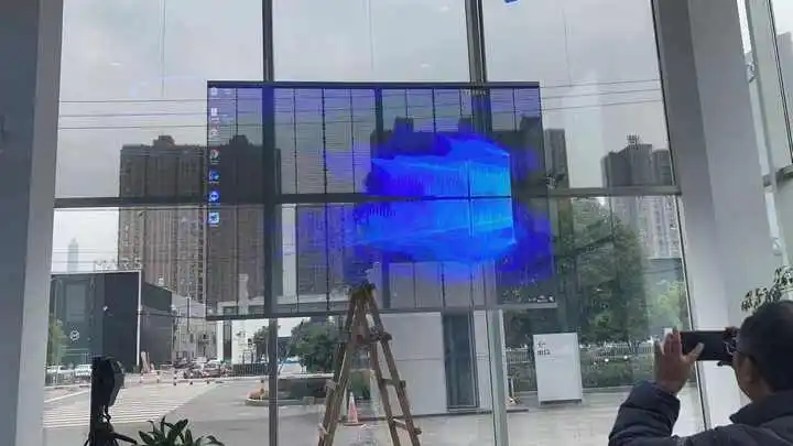 Wholesale Customized Transparent Indoor P3.9 LED Display Screen Shenzhen Customized Advertising LED Screen