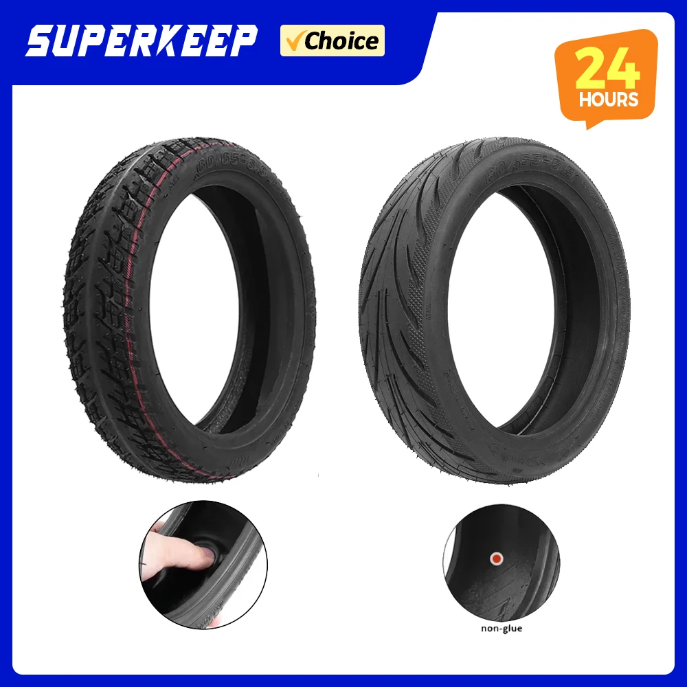 

60/65-6.9 for Ninebot Max G2 G65 E2 Pro E3 E3 Pro Scooter 10 Inch Tubeless Tire Self-repairing Tire Solid Tire Replacement Tyres
