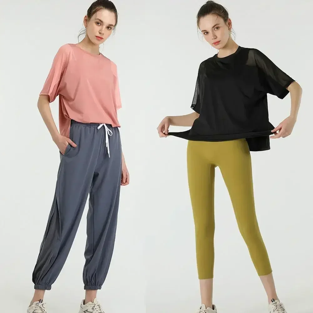 Stown Woman Sport T-Shirt Running Blouse Tee Mesh Sports Short Sleeved Fitness Yoga Clothes Women Gym Fitness Basketball Jerseys image 6