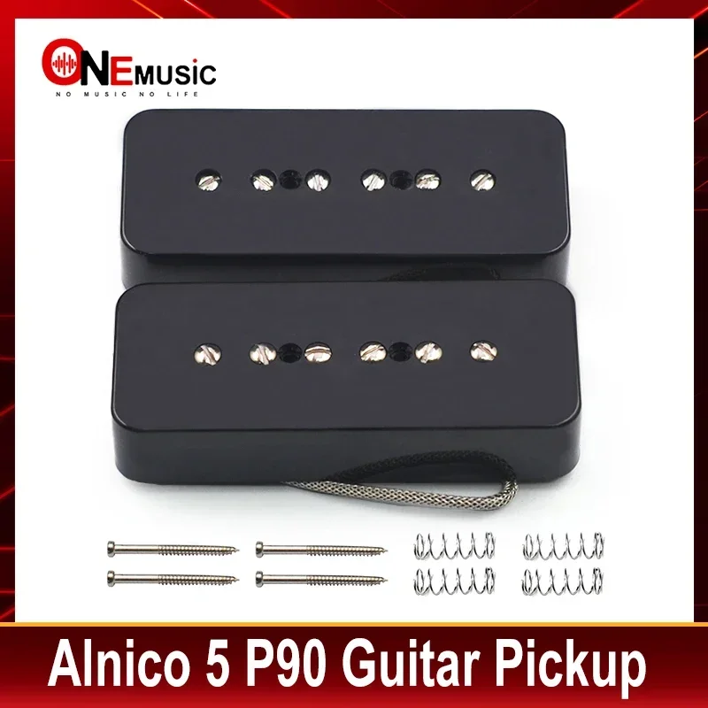Alnico 5 Vintage Soapbar P90 Guitar Pickup Neck or Bridge Pickup Guitar Accessories