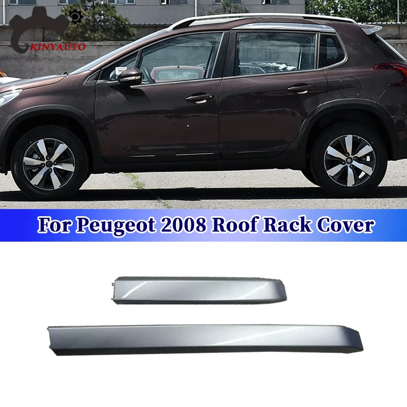 

For Peugeot 2008 Roof Rack Cover Roof Rail End Cover Panel Cap
