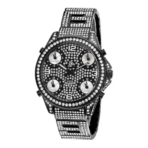 Jkco Steel Band Strass Watch Gold Sky Star Heren Horloge Niet Mainstream Hiphop Horloge