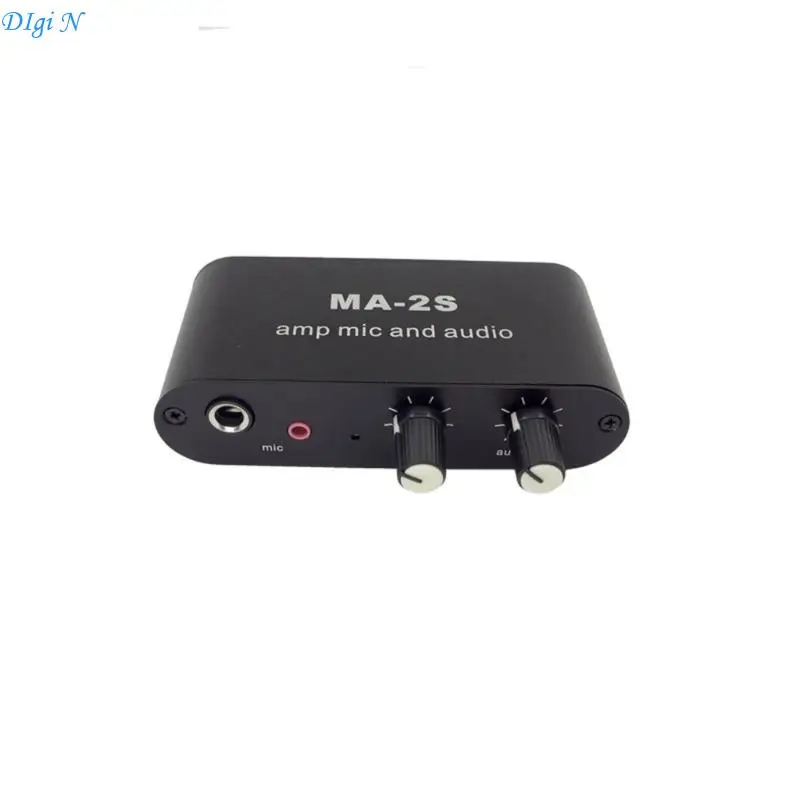 

MA2S Stereo Sound Preamplifier 3 Output For Podcast Streaming Enhances Sound R2LB