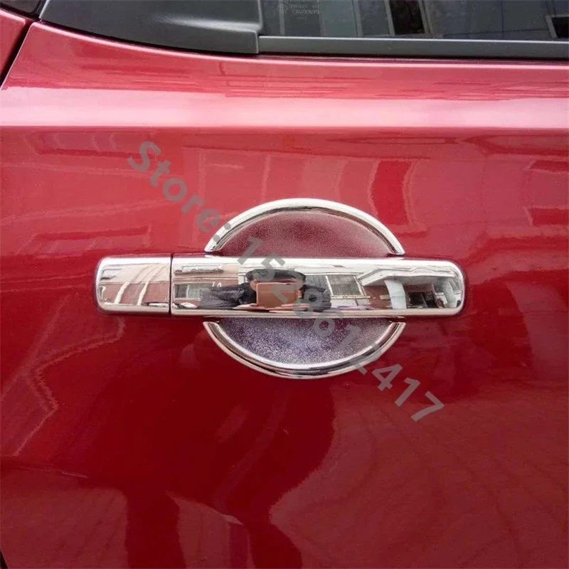 

Car styling Chrome Door Handle Cover Door Handle Bowl Trim For Nissan Qashqai J10 Sentra Altima Quest Maxima Frontier 208-2015