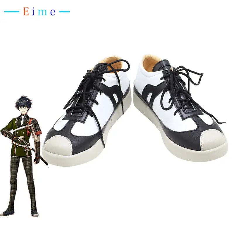 

Kotegiri Gou Cosplay Shoes Game Touken Ranbu Online Cosplay Prop PU Leather Shoes Halloween Carnival Boots Custom Made