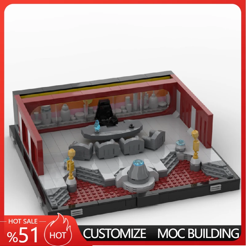 

Набор для сборки модульной модели звездолета (786 деталей) – развивающий конструктор для офиса, простая DIY-сборка, подарок