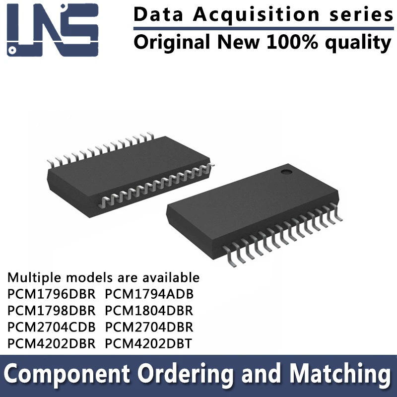 

1PCS PCM1794ADB PCM1796DBR PCM1798DBR PCM1804DBR PCM2704CDB PCM2704DBR PCM4202DBR PCM4202DBT SSOP-28 Data Acquisition