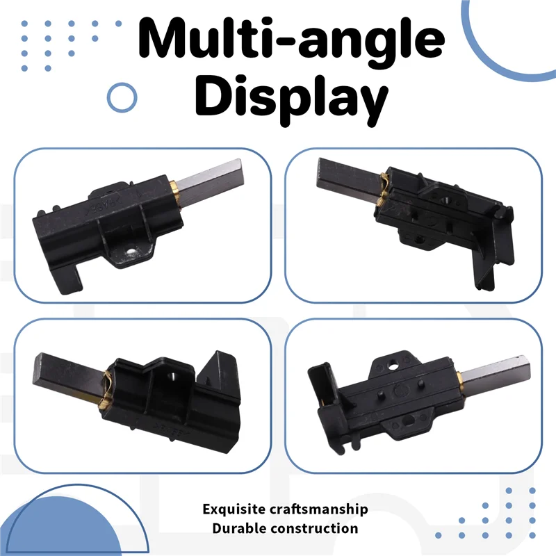 【استيقاظ】لـ WW80J5555FX 8KG SPIN 1400 محرك الغسالة فرش كربون WW80J5555DW X 2 قطعة