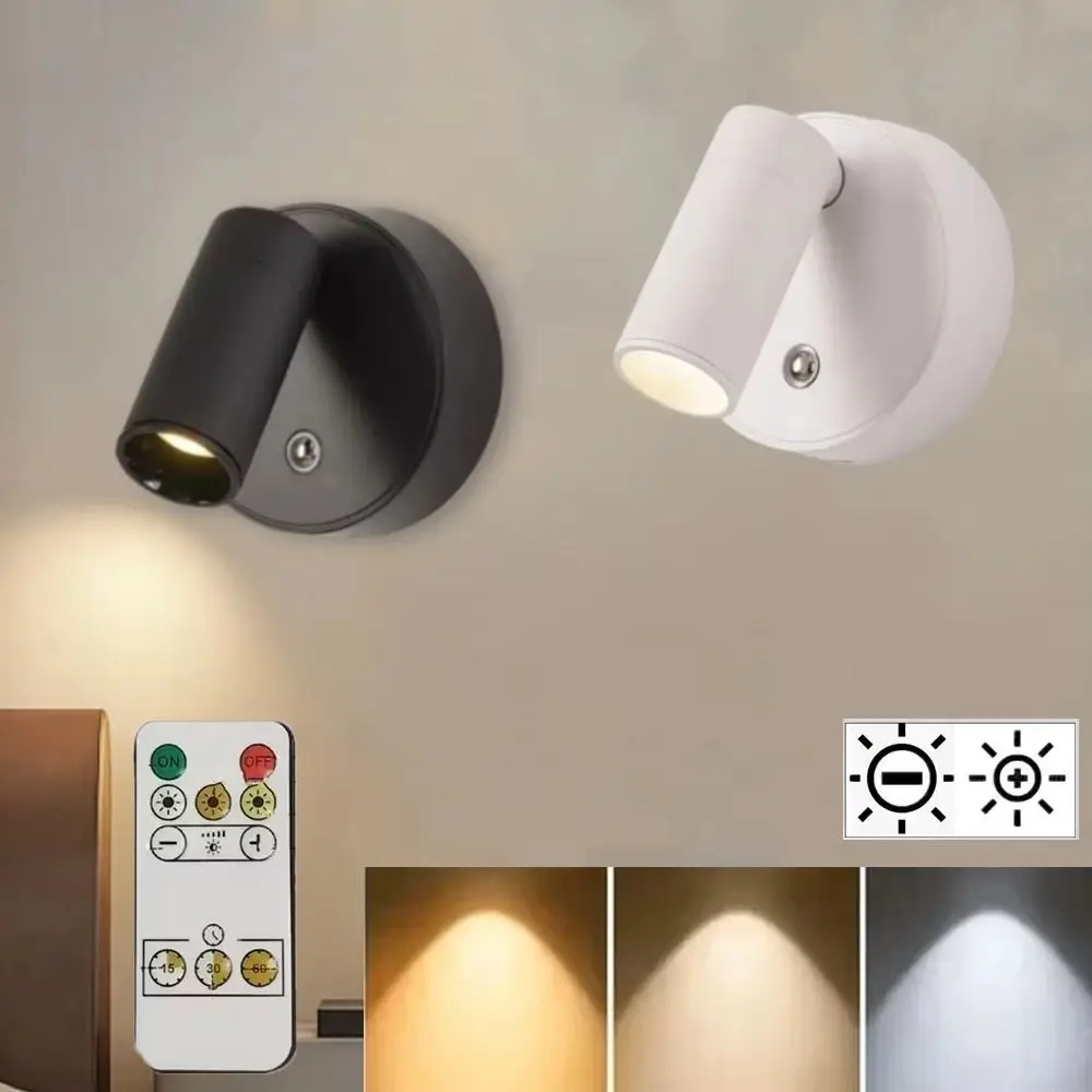 

Новый USB-светильник настенный светодиодный с магнитным креплением, диммируемый, с сенсорным выключателем, черный/белый, прикроватный светильник для спальни