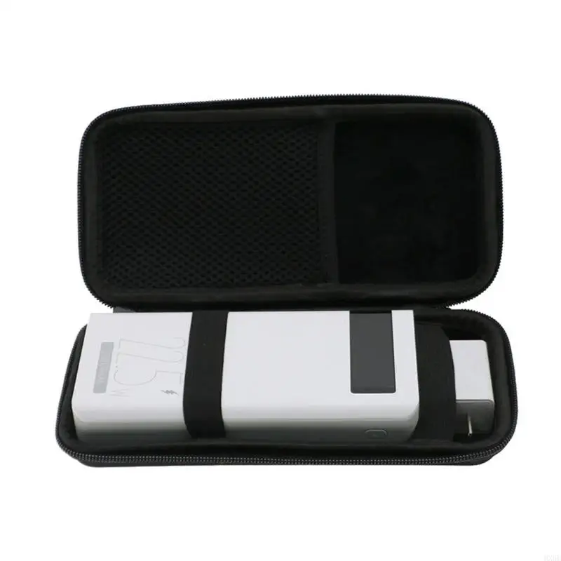 HX6B Scratch Resistant Hard Box with Mesh Pocket Splashproof Storage Bag Shockproof