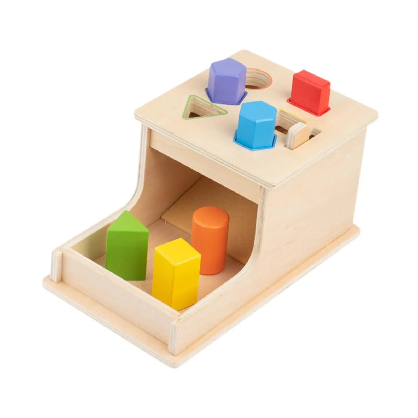 

Montessori Toy Object Permanence Box for Toddlers 2+ Year Old Birthday Gift