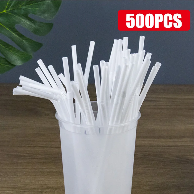 100-1000 Stuks Multicolor Keuken Drank Rietjes Rietjes Rietjes Cocktail Rietjes Wedding Party Rietjes Accessories