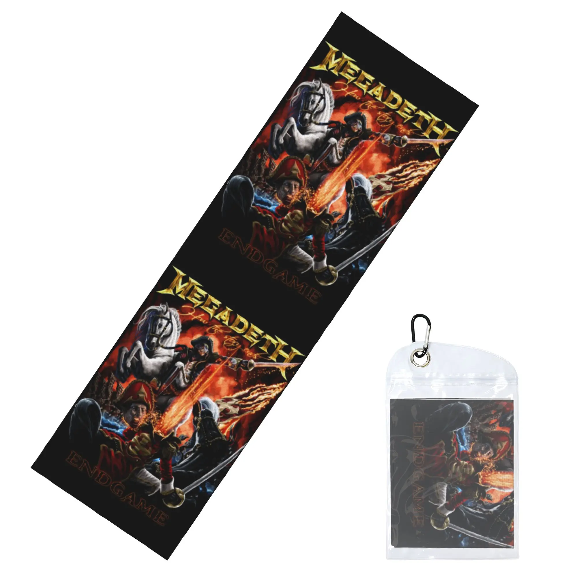 Megadeths Skull Heavy Metal Band Cold Exercise Towel  Yoga And Fitness Running Activities Travelling Swimming Camping Towels