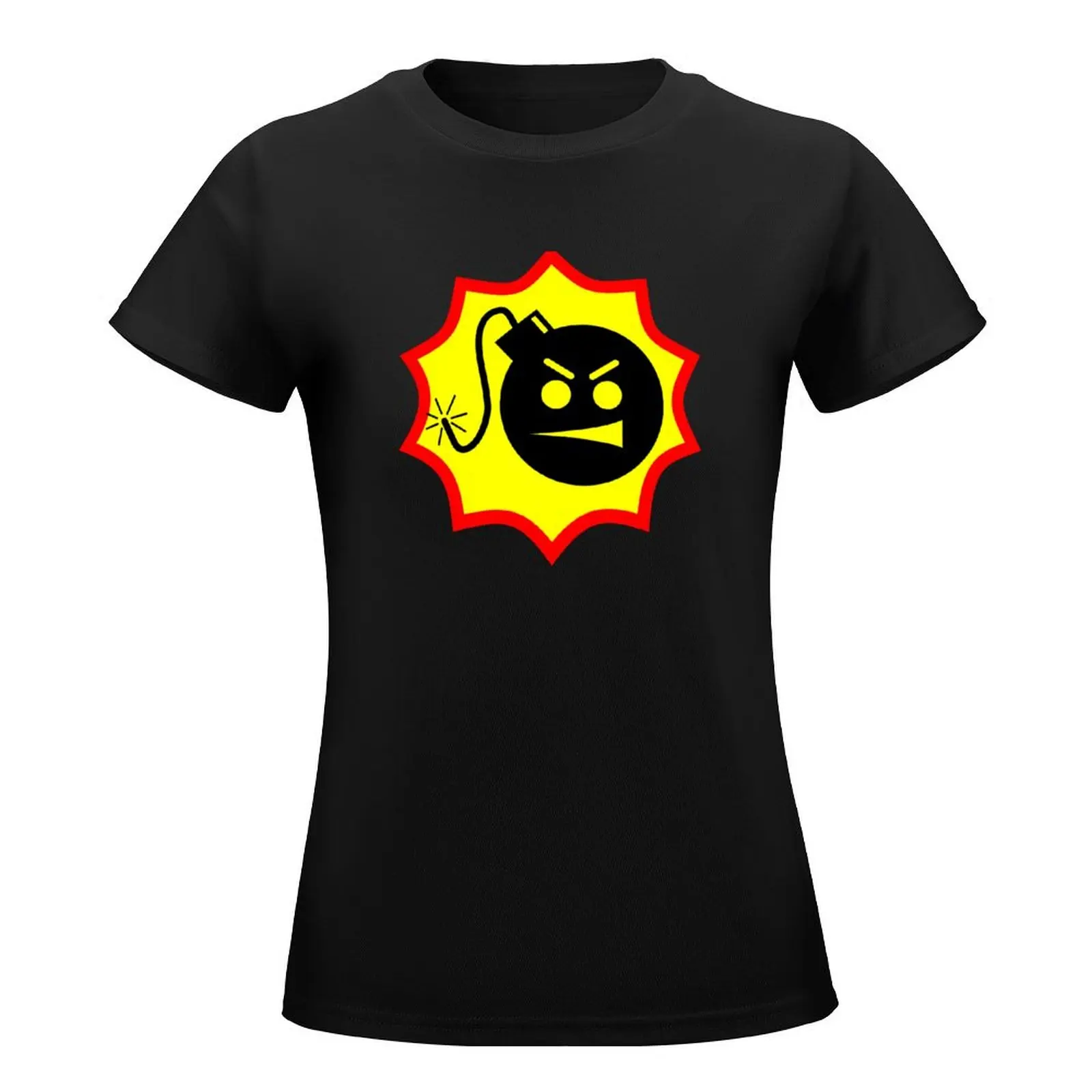 Serious Sam logo T-Shirt summer top funnys aesthetic clothes new edition t shirts for Women