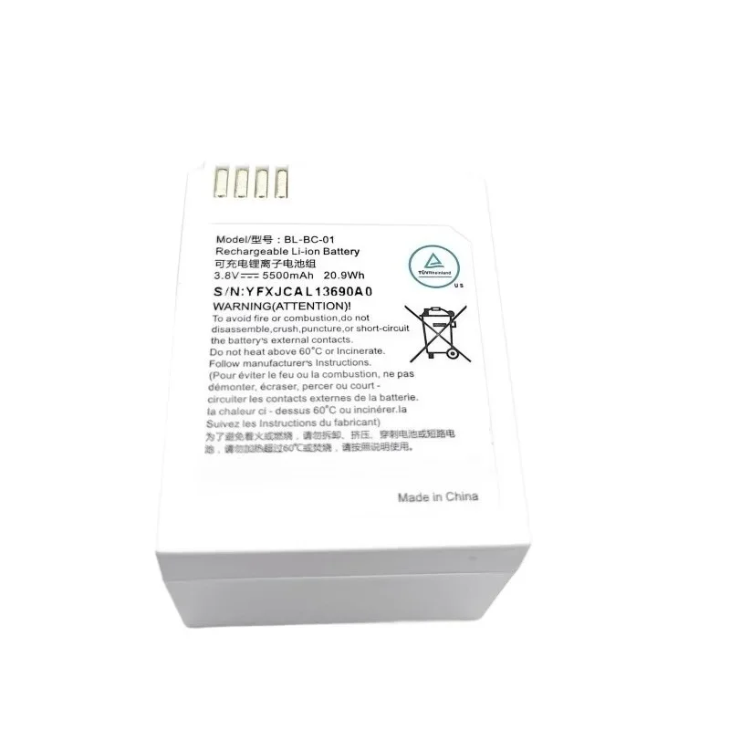 Bateria de câmera de vigilância sem fio de alta qualidade 3.8V 5500mAh para Ezviz BL-BC-01 C3a