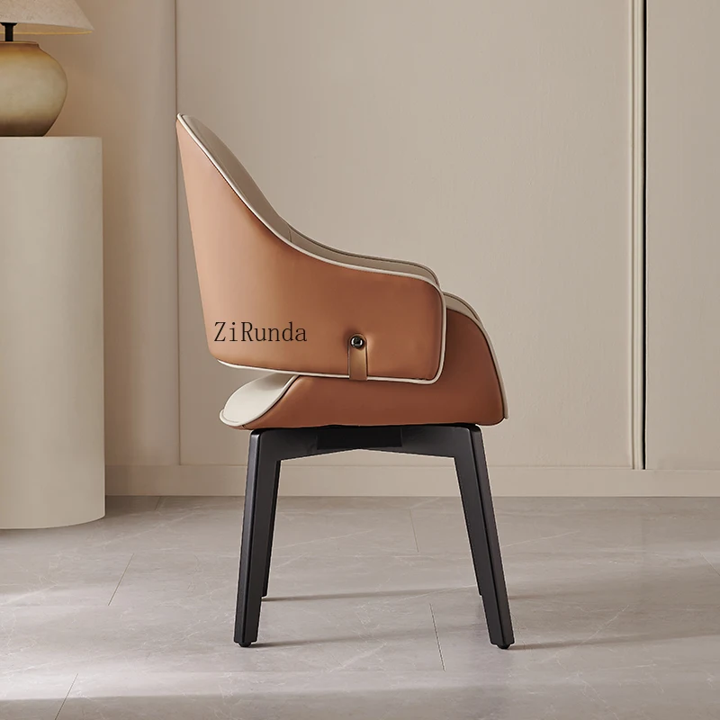 مسند ذراع من خشب الرماد، كرسي طعام عالي الظهر، كرسي غرفة الطعام المنزلي