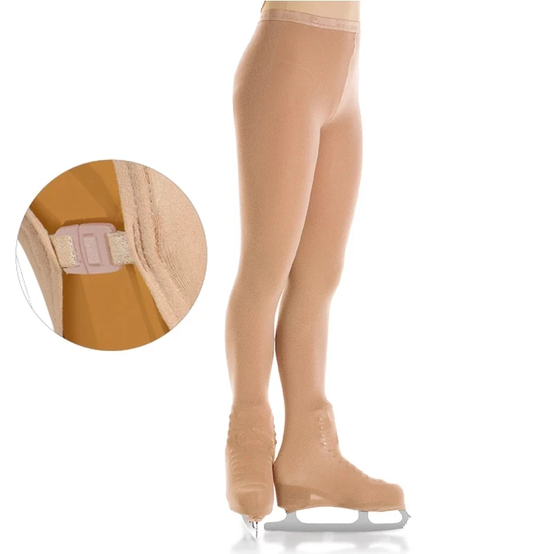 

Figure Skating Pantyhose GymnasticsTrousers Adult Children Gymnastics Leotard Tights Fitness Leggings