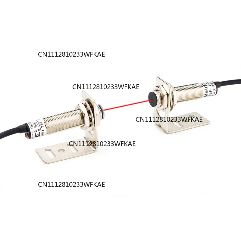 Suitable for M12 Waterproof Laser Photoelectric Beam Sensor Switch 20 Meters Distance NPN PNP Output