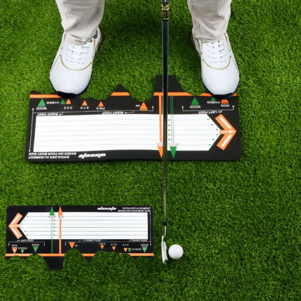 Haltung Hilfs Putter Praxis Gerät Schaukel Training Schlagen Station Matte Golf Training Matte Nicht-skid Haltung Corrector