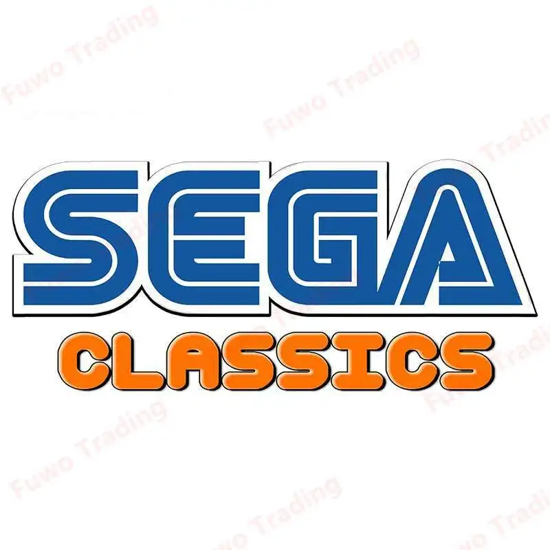 Simple Creative Car Sticker SEGA Letter Waterproof Vinyl Decals for Window Motorcycle Camper Bumper Helmet Truck Decoration PVC