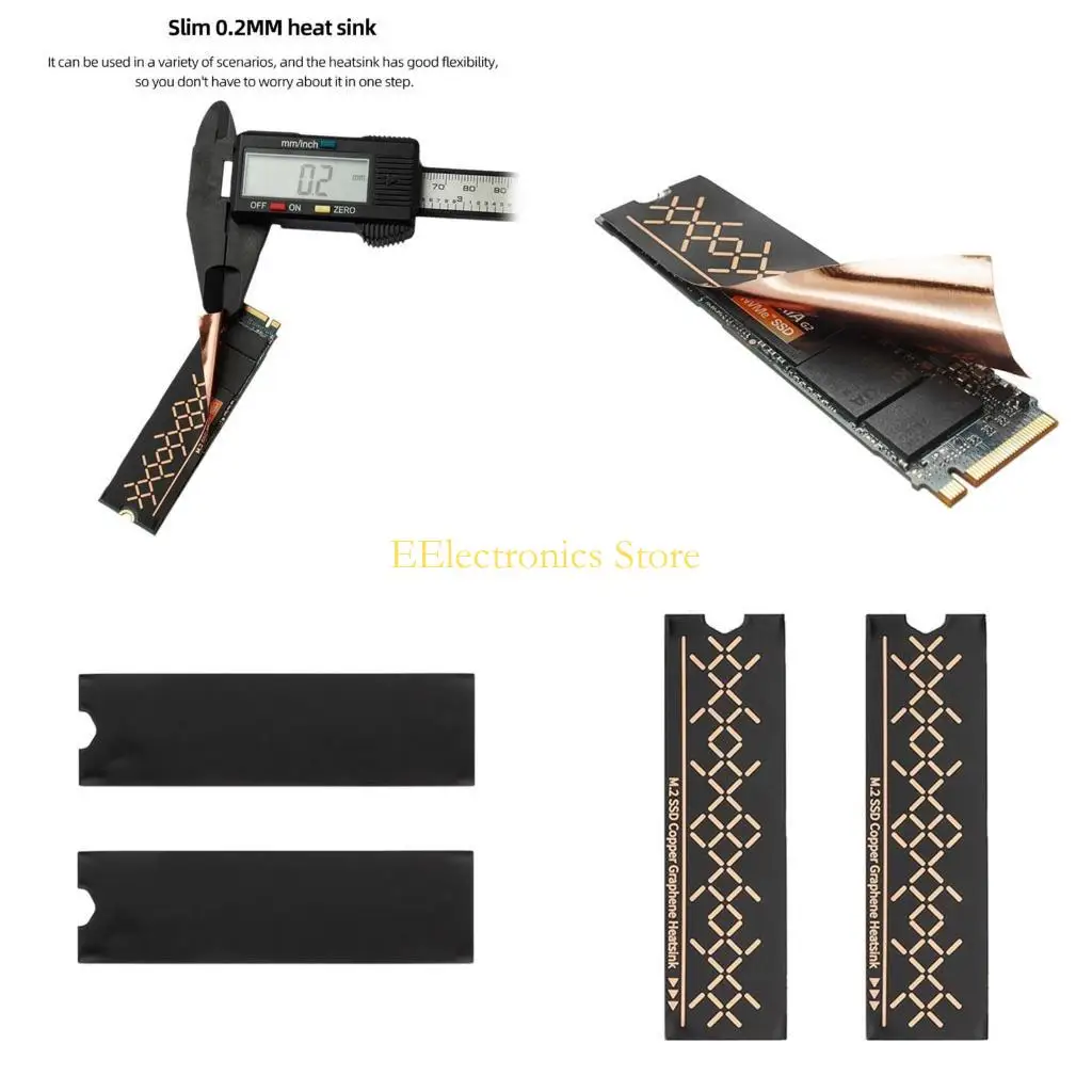 

B03C M.2 SSD Радиатор Охладители Радиатор ПК Компьютер Ноутбук Термопрокладка