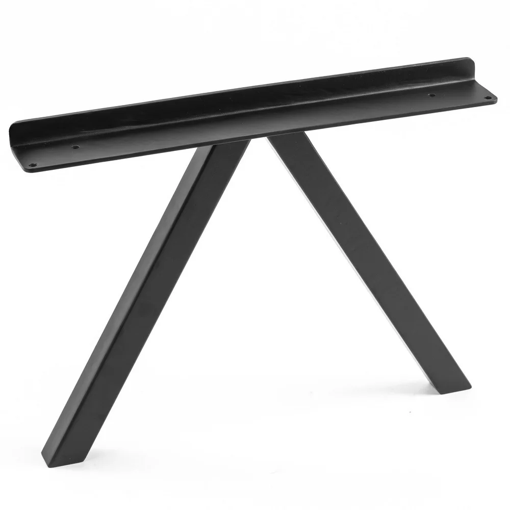 U-Shape Creative Metal Table Leg, Hardware Conference Desk Stand Support Feet for Office & Worktable