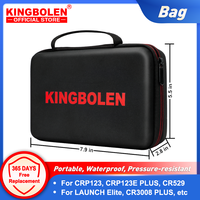 KINGBOLEN Protective Case Storage Bag Carry bag for OBD2 Scanner LAUNCH CRP123 PLUS Creader VII+ CR529 CR3008 PLUS X431 ELITE