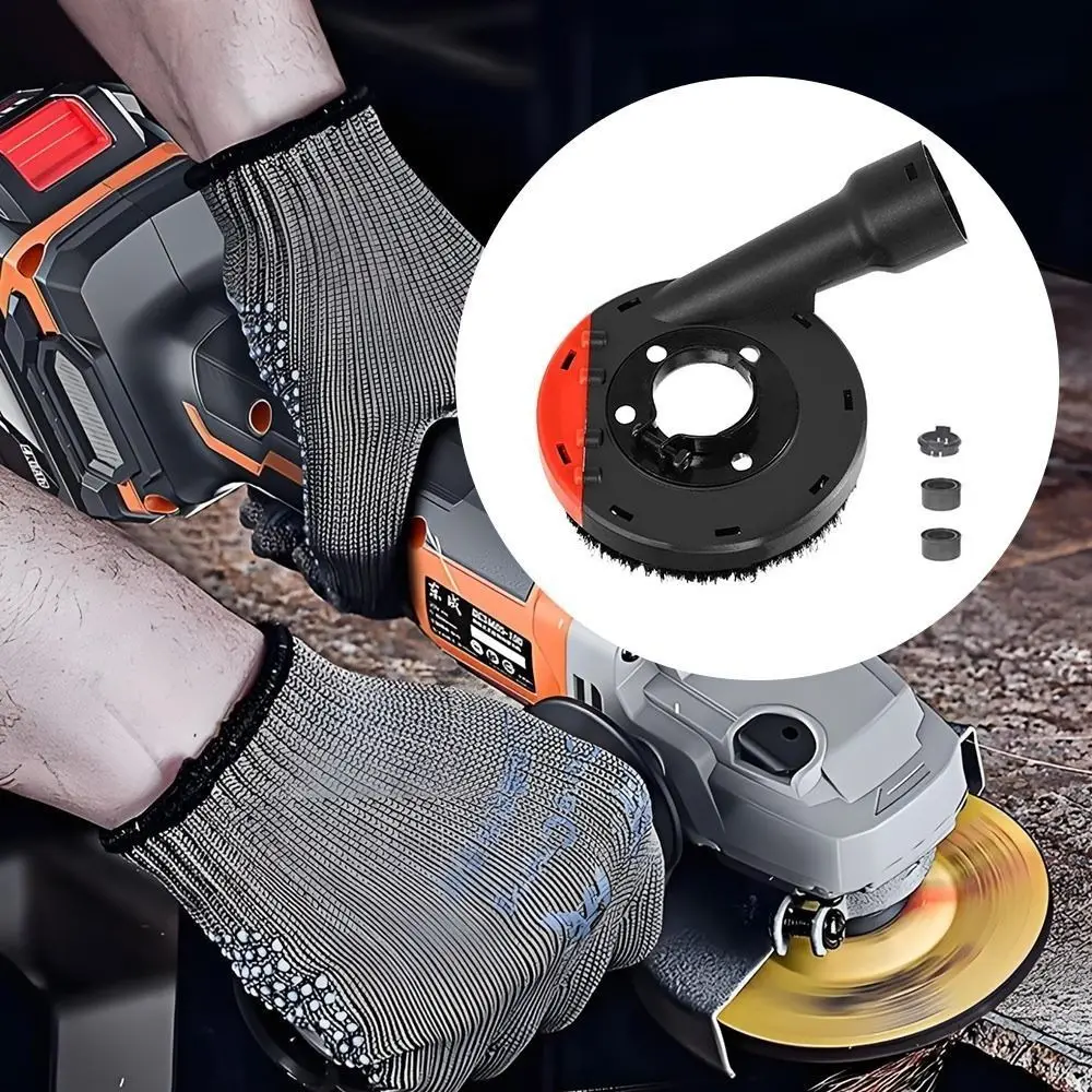 

Защита от пыли, пылезащитный чехол для угловой шлифовальной машины, универсальный многофункциональный кожух для угловой шлифовальной машины, съемный пылесборник, угловая шлифовальная машина