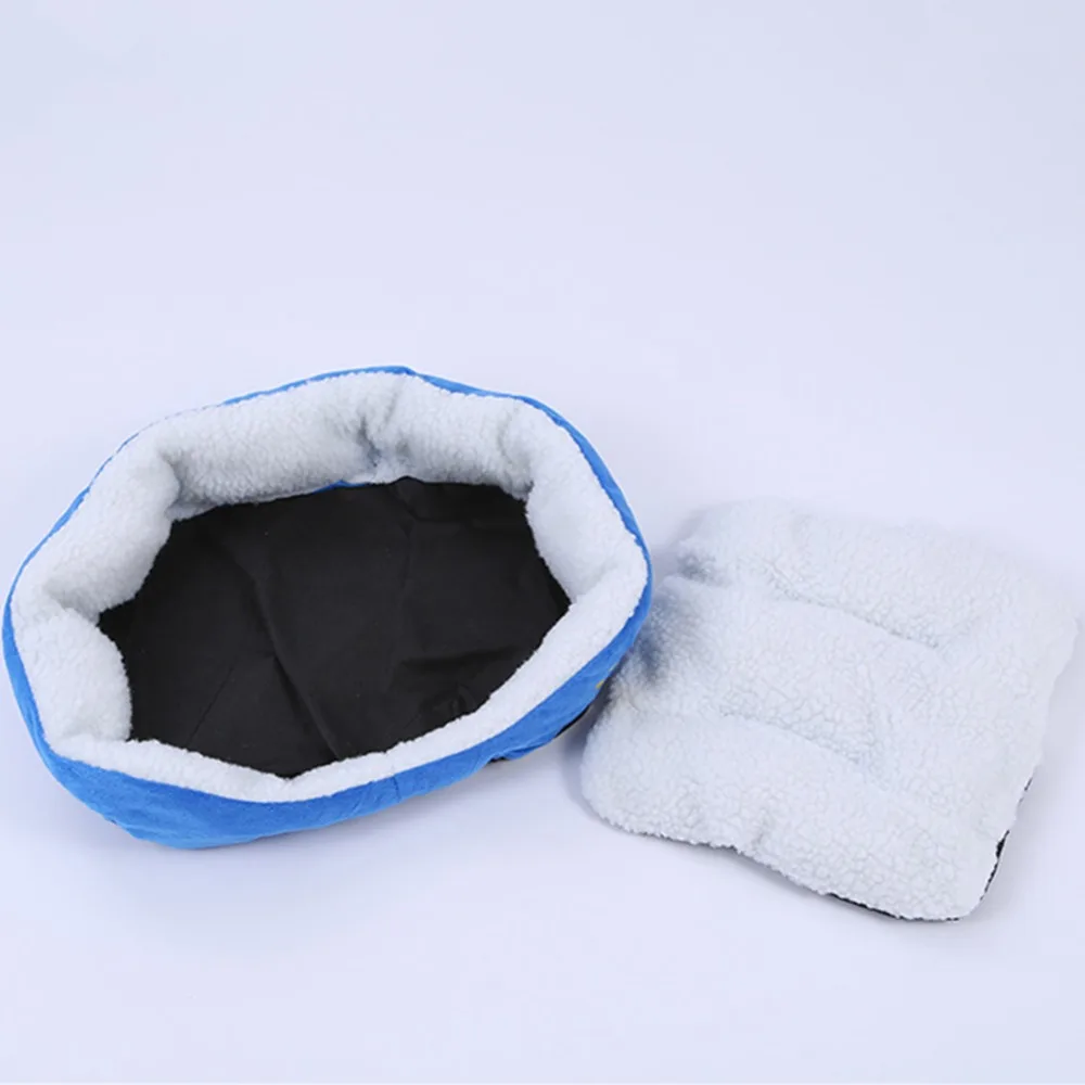 1Pcs Super Cute Soft Cat Bed Winter House for Cat Warm Cotton Dog Pet Products Mini Puppy Pet Dog Bed Soft Comfortable