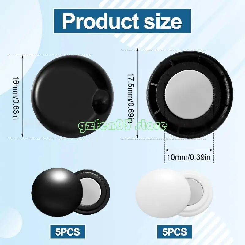 W0YC 8/10pcs Gace Bib Thotrers Numero Strong Secure Clips per gestione delle competizioni