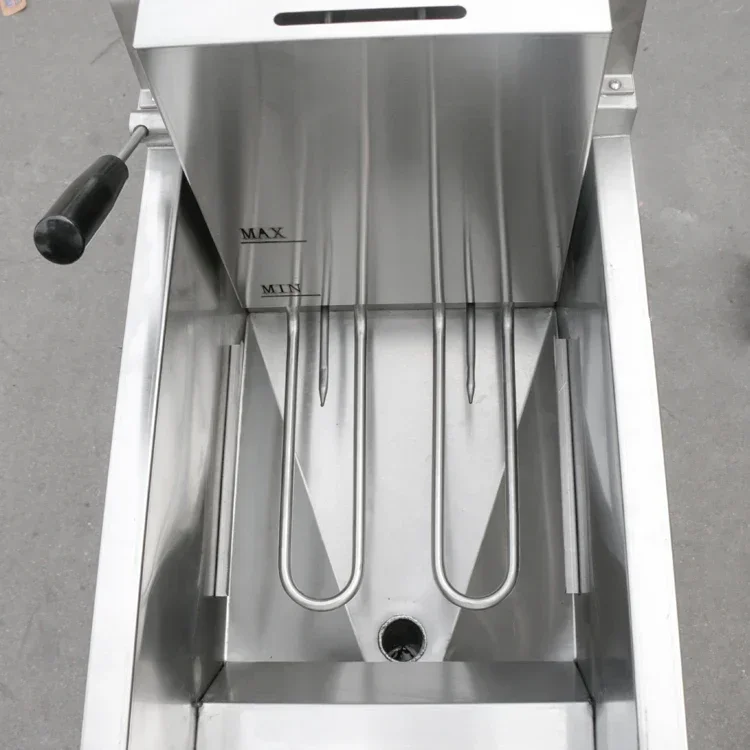 Commercial Electric Fryer Frying Machine Deep Fryer Tanks Industry Electric Deep Fryer With Oil Filter Machine