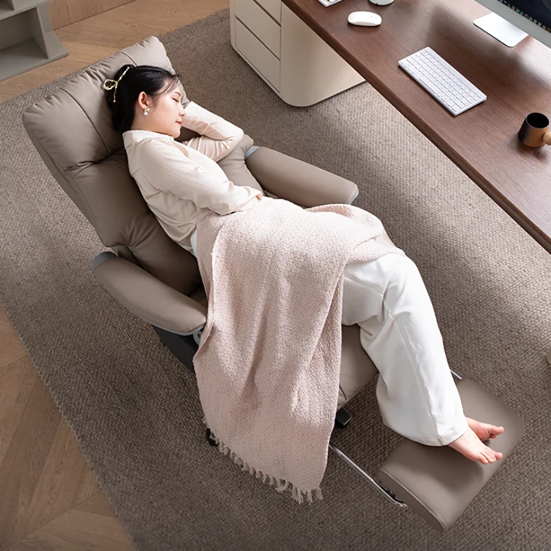 โมเดิร์นเก้าอี้สํานักงานหนังComfy Ergonomic Luxury Rotatable Gamingเก้าอี้ทนทานBreathability Silla Escritorioเก้าอี้เฟอร์นิเจอร์