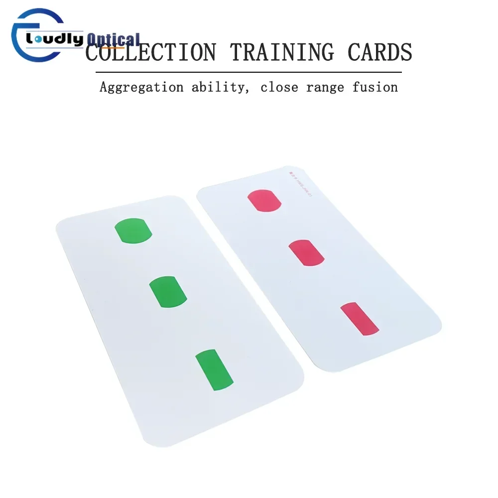 Visual Training Set Card Strabismus Amblyopia Set Ability Exercise Adjustment Fusion Visual Function RD004