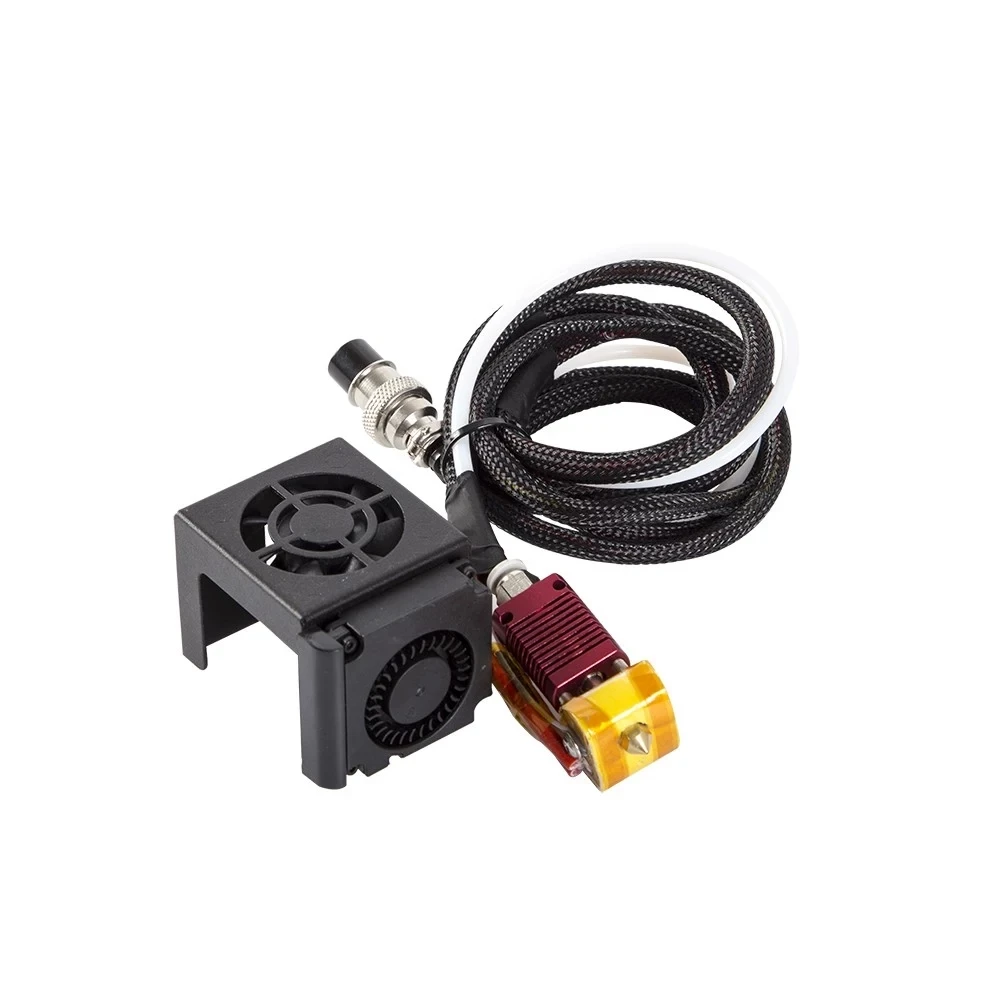 Pour Creality 3D CR-10S complet assemblé Extrudeuse Kit CR-10 Hotend Assembly Full Buse Kit complet assemblé Extrudeuse Kit Fan Cover 3