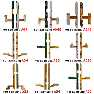 Bilashmart Power On Off Volume Side Button Key Flex Cable Samsung A14 4G A145F A15 5G A23 4G A24 A34 A35 A52S A53 A54 A55 A04 A04S A04E