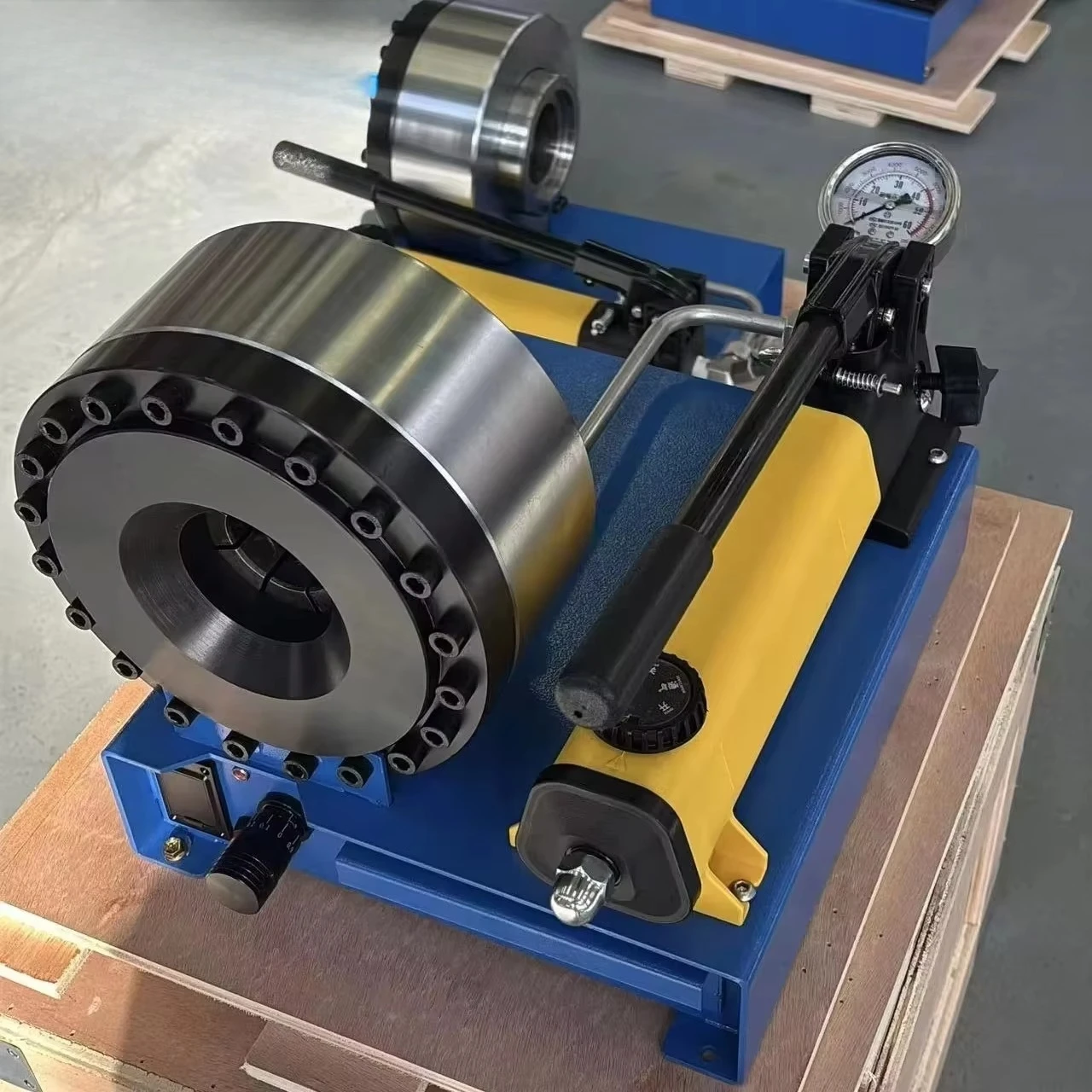 1Inch Manual Hydraulic Hose Crimping Machine High Pressure Hose Crimping Easy Operate Pipe Crimping Machine for Hydraulic Hose
