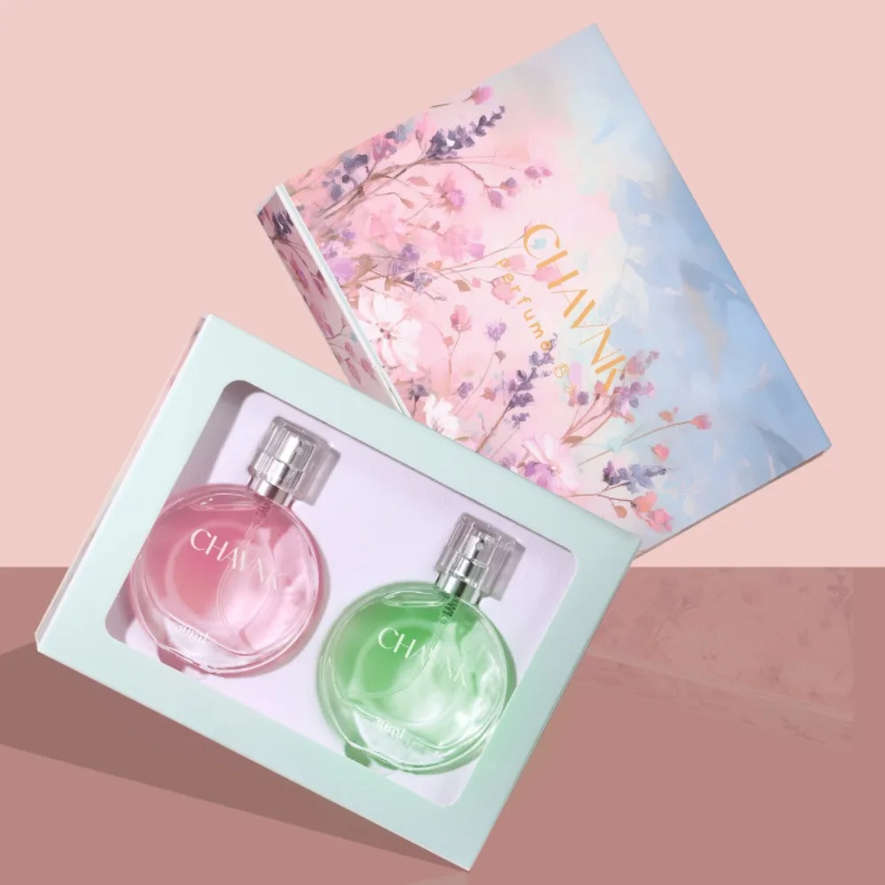 

New Women's Encounter Perfume Set Gift Box, Birthday Gift Box, Long-Lasting Women's Perfume, True-to-Life Scent, 30ml x 2 Parfum