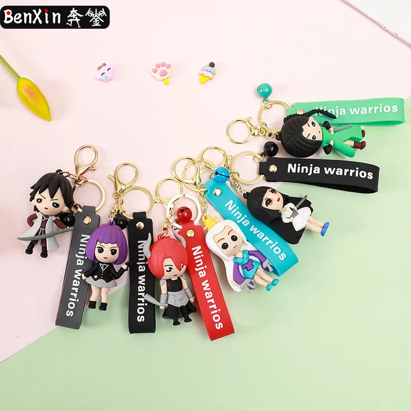 미니소 키체인 펜던트, 독창적인 3D 피규어 키링