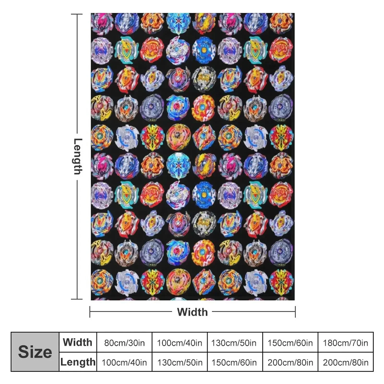 Beyblade burst Throw Blanket decorative Decorative Sofa For Sofa Thin Summer Blankets