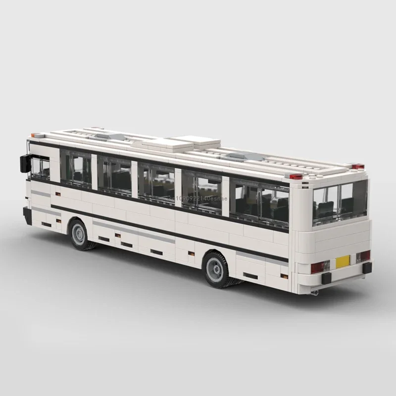 1173pcs MOC Famous Movie Classic Ikarus 256.22V1 Urban Bus Building Blocks Model Creative Kids DIY Bricks Toys Gift