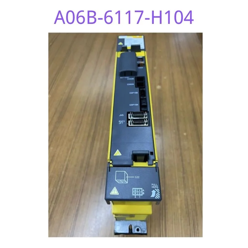 

A06B-6117-H104 A06B 6117 H104 Second-Hand Fanuc Servo Driver Amplifier Module，Normal Function Tested OK