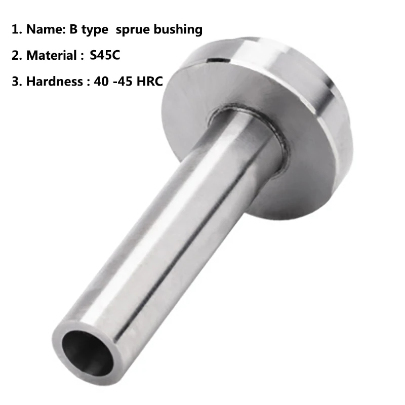 S45C B نوع Sprue بوش حقن آلة التجهيزات البلاستيك القالب Ingate الأكمام #1