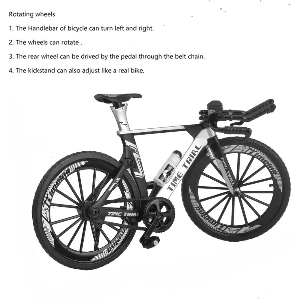 Simulation Alloy Bicycle Model Mountain Bike Male Female Alloy Model Children's Toy