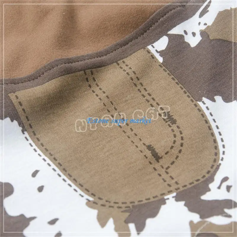 090B 6-12M Baby Cowboy Costume Hat & Pants & Neck Scarf Infant Photo Clothes Outfit