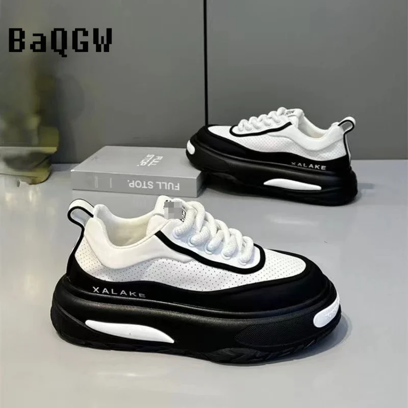 Original Mens Skateboard Shoe Designer Chunky Sneakers Women Streetwear Hip Hop Shoes Vulcanized Sneakers Men Luxury Trainers