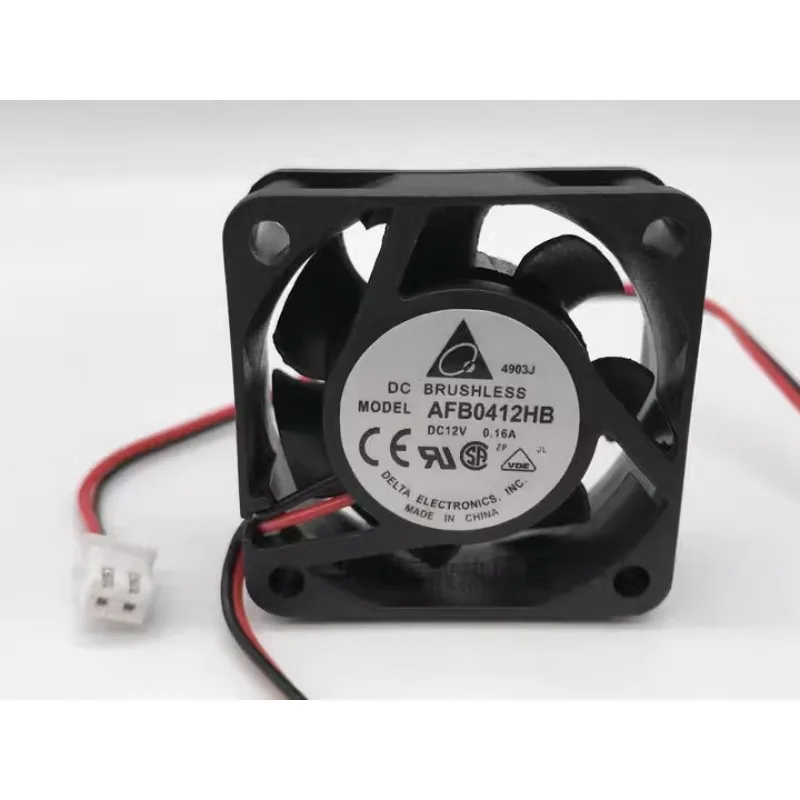 

New CPU Cooler Fan for AFB0412HB 4CM 4015 12V 0.16A Double Ball Cooling Fan 40*40*15MM