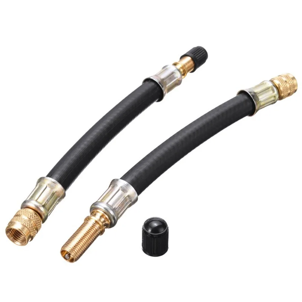

Compatible Universal Flexible Tire Valve Extenders Tire Inflator Electric Scooter Accessories Valve Stem Extension