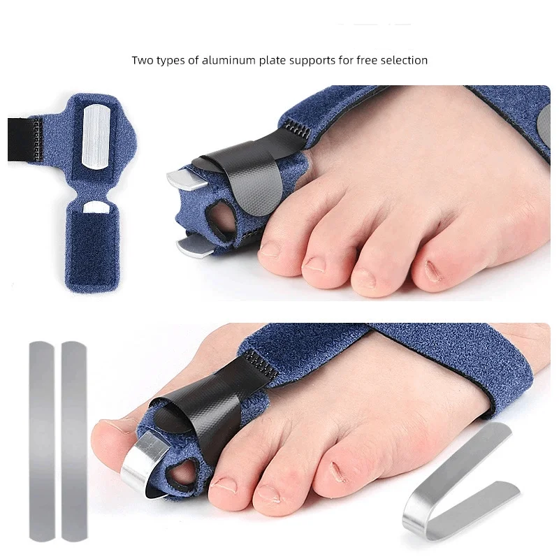 1/2Pcs Toe Splint Straightener For Hammer Toe Corrector Crooked Claw Toe Stabilizer Support Brace Wrap Pain Relief