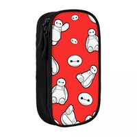 Big Hero 6 Baymax Pencil Cases Pen Bags Student Large Storage School Supplies Gift Pencil Box