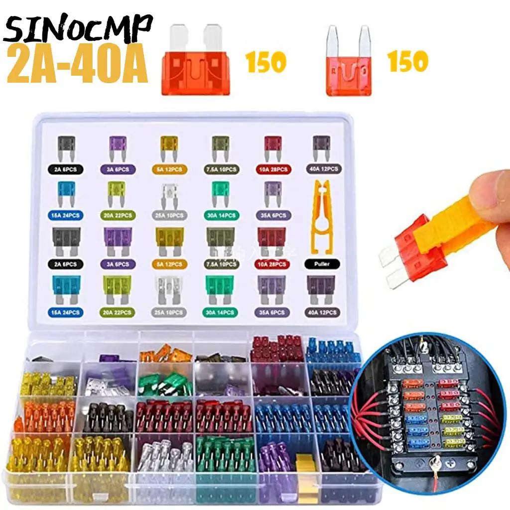 300 Pcs Car Blade F…